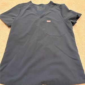 Figs women’s Dark Harbor catarina scrub top size S